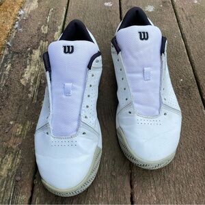 EUC Wilson sz 9 Womens tennis shoes Wilson white